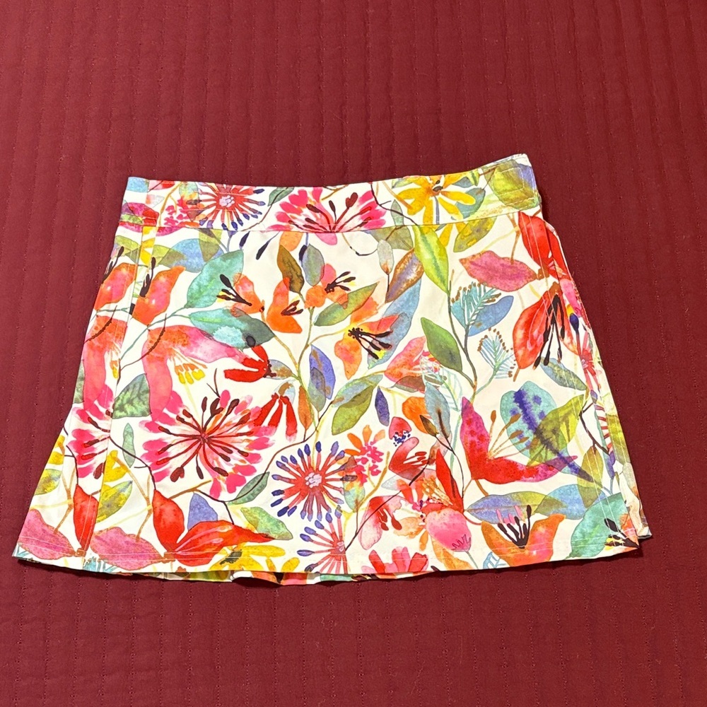 Rip Skirt Women’s Floral Mini Skirt Size Medium